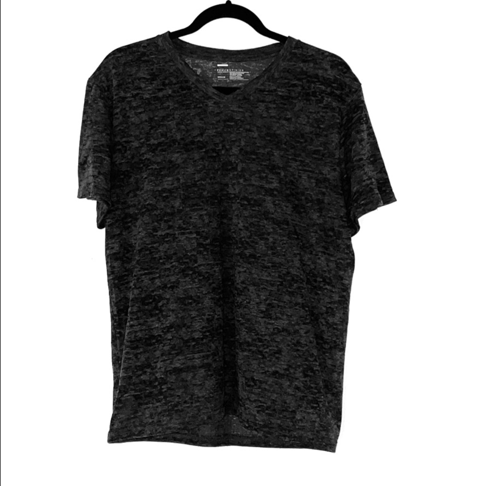 Grey Public Opinion T-Shirt